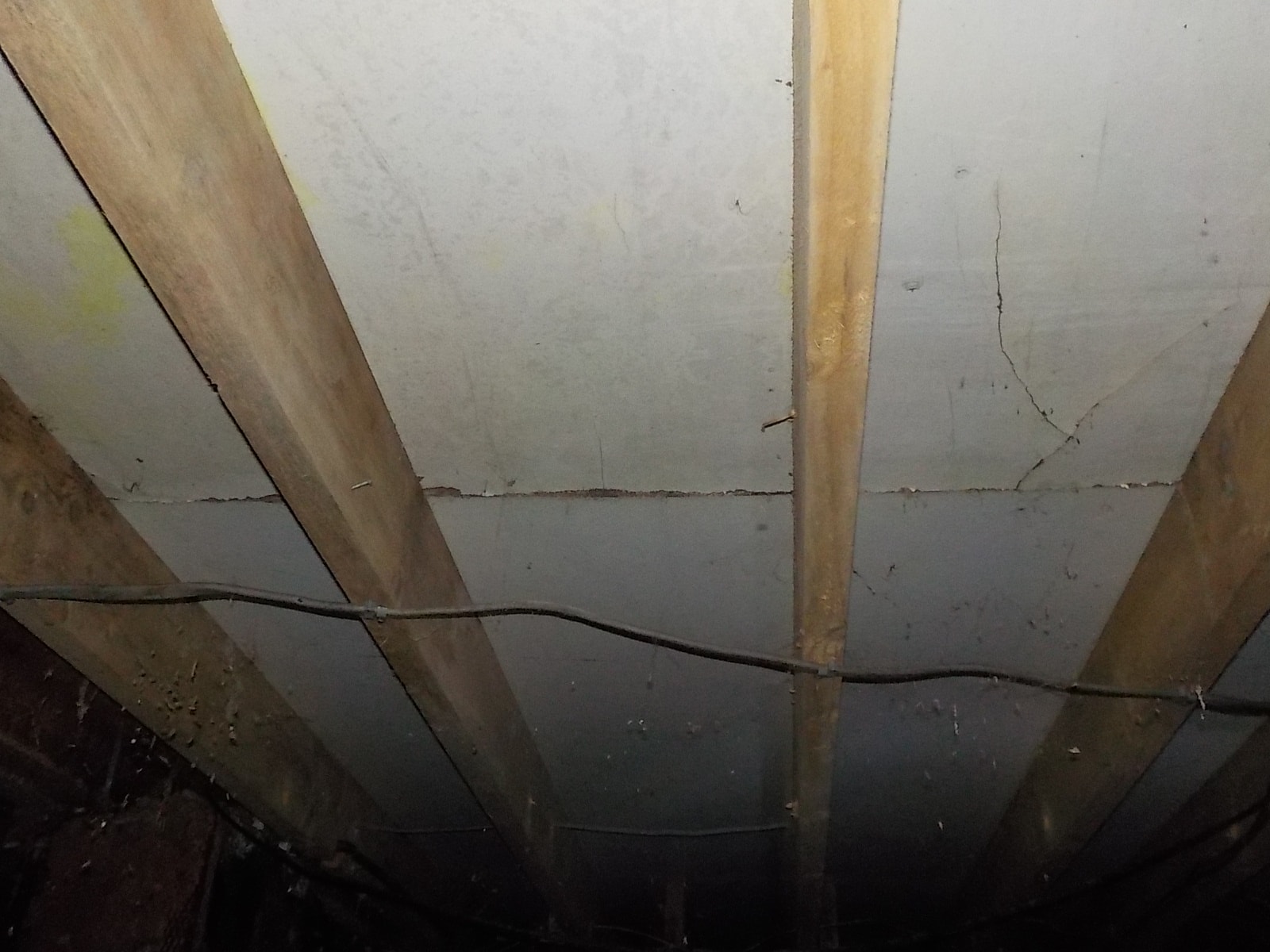 Over spanned and too widley spaced joists